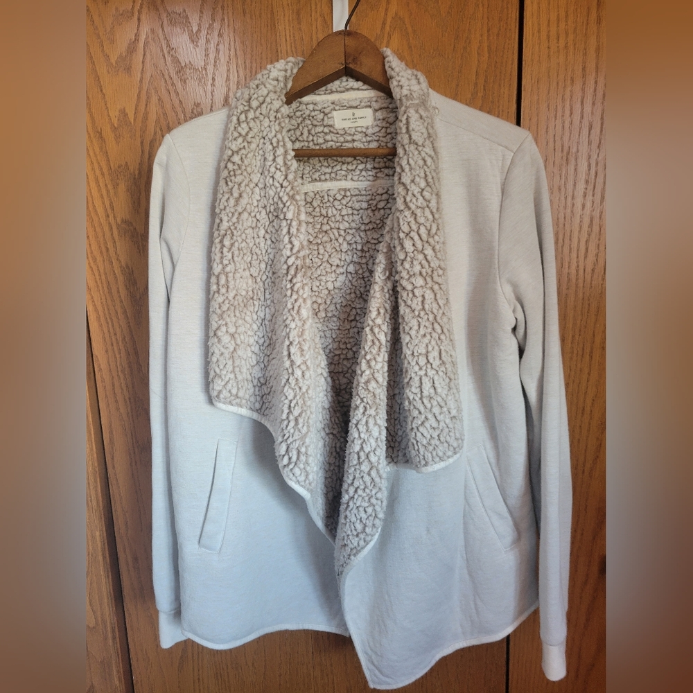 Cozy Sherpa Lined Cardigan